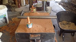 Sand casting